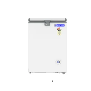 Blue Star CF3-130NEYW hard top deep freezer 108 litre front view